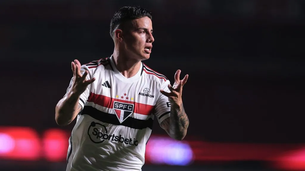 James Rodríguez não deixa saudades no São Paulo - Foto: Ettore Chiereguini/AGIF.