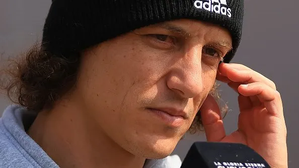 David Luiz em entrevista. Foto: Buda Mendes/Getty Images