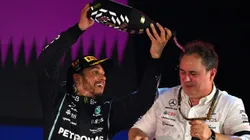 Hamilton e Meadows em 2021 (Andrej Isakovic - Pool/Getty Images)