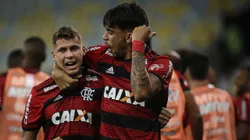 Matheus Savio e Lucas Paqueta ex-jogadores do Flamengo. Foto: Luciano Belford/AGIF