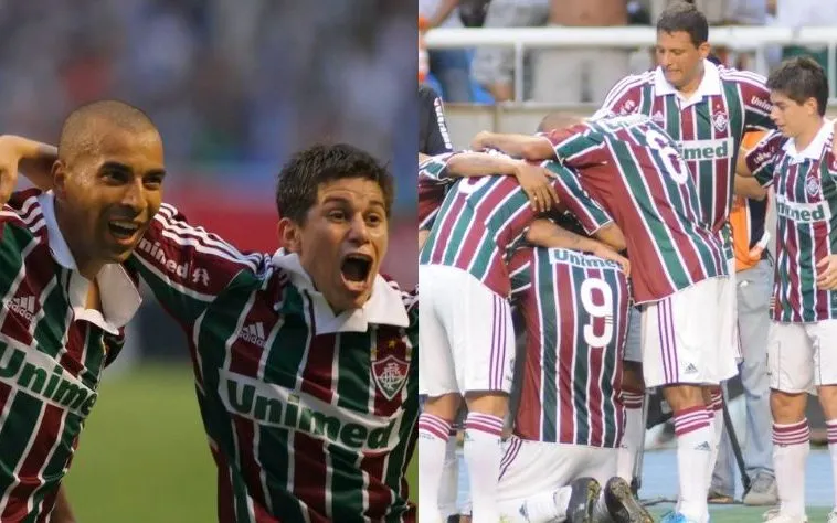 Há 14 anos, o Tricolor Carioca comemorava o tricampeonato da Libertadores. Foto: Acervo/Fluminense