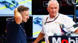 Marko e Horner no GP de Singapura (Mark Thompson/Getty Images)