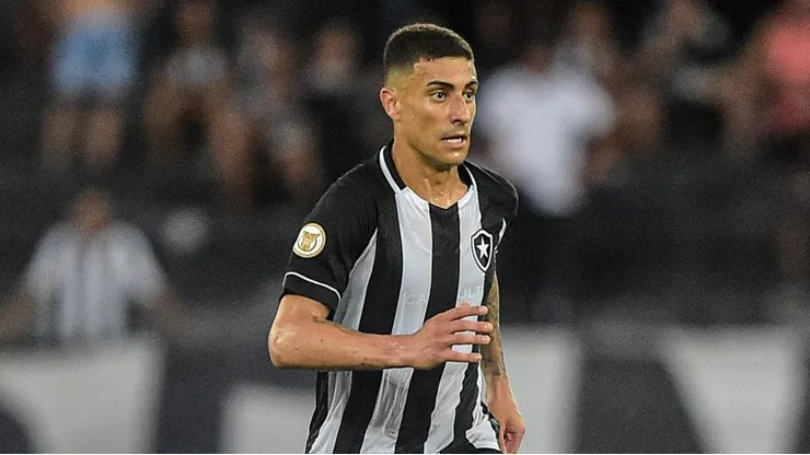 Philipe Sampaio jogador do Botafogo durante partida contra o Corinthians. Foto: Thiago Ribeiro/AGIF