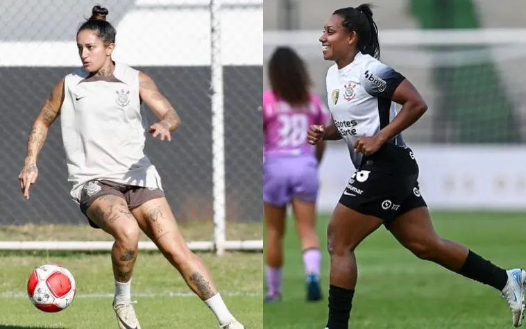 Fernanda Carol e Ju Ferreira chegam para reforçar o elenco rubro-negro nesta temporada. Foto: Rodrigo Gazzanel/Ag. Corinthians