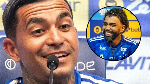 Dudu e Gabigol em suas apresentações. Fotos: Fernando Moreno/AGIF