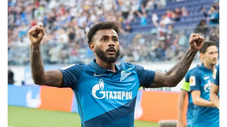 Wendel, em ação pelo Zenit