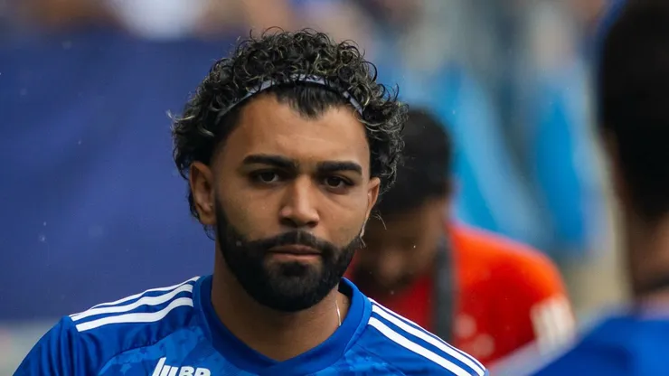 Gabigol durante sua apresentação no Mineirão.