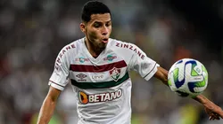 Alexsander ex-jogador do Fluminense durante partida. Foto: Thiago Ribeiro/AGIF