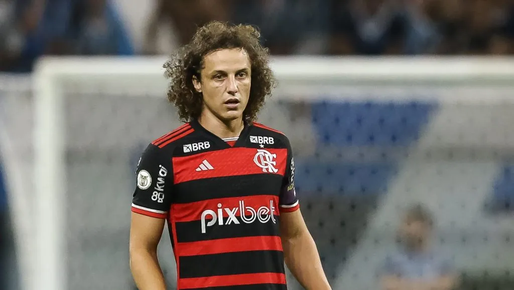 David Luiz em partida do Flamengo e Grêmio. Photo by Pedro H. Tesch/Getty Images