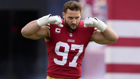 Nick Bosa. Foto: Thearon W. Henderson/Getty Images