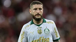 Zé Rafael durante partida entre Flamengo e Palmeiras, no Maracanã, pelo Brasileirão 2024.