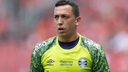 Marchesín desfalcou o Grêmio em jogo-treino por desconforto muscular - Foto: Liamara Polli/AGIF