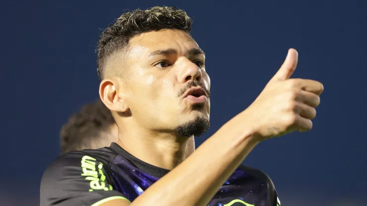 Tiquinho após vitória diante do Bragantino.
