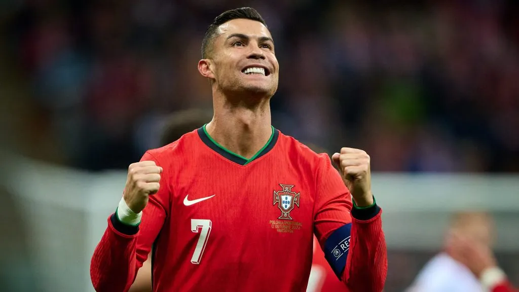 Cristiano Ronaldo pela Seleção de Portugal. Foto: Rafal Oleksiewicz/Getty Images