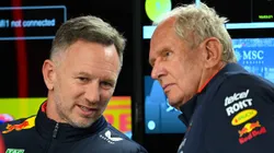 Horner e Marko no GP do Japão (Clive Mason/Getty Images)