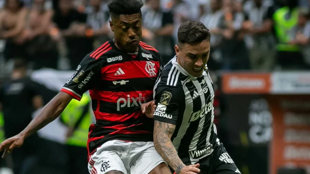 BH em ação contra o Galo. Foto: Fernando Moreno/AGIF