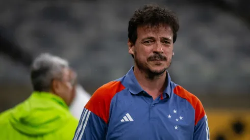 Fernando Diniz tecnico do Cruzeiro durante partida contra o Palmeiras no estadio Mineirao pelo campeonato Brasileiro A 2024. Foto: Fernando Moreno/AGIF