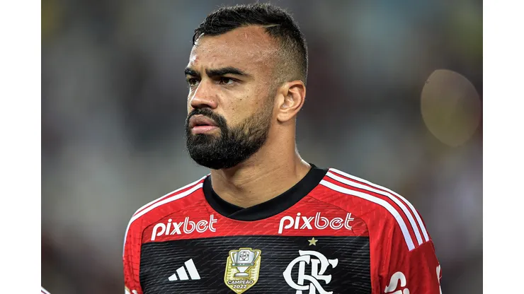 Fabricio Bruno jogador do Flamengo durante partida contra o Vasco no estadio Maracana pelo campeonato BRASILEIRO A 2023. Foto: Thiago Ribeiro/AGIF
