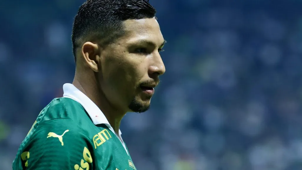 Rony jogador do Palmeiras durante partida contra o Vitoria no estadio Arena Allianz Parque pelo campeonato Brasileiro A 2024. Foto: Marcello Zambrana/AGIF