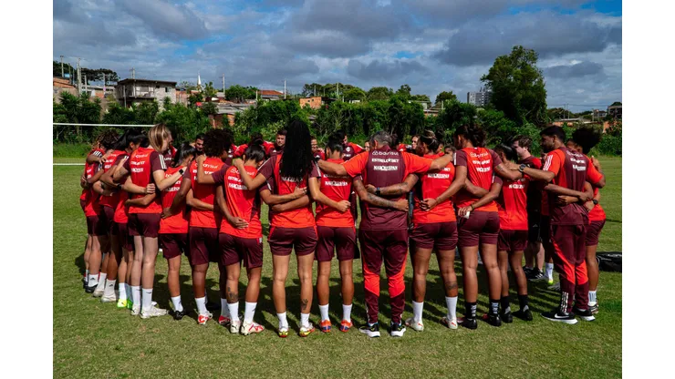 Novo elenco das Gurias Coloradas se reúnem no CT Alvorada para etapa de treinos e atividades em grupo