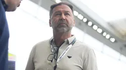 Augusto Melo presidente do Corinthians durante partida do Futebol da Esperanca, no estadio Neo Quimica Arena, neste domingo (13).