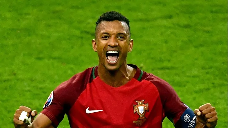 Foto: Dan Mullan/Getty Images - Nani pela seleção de Portugal