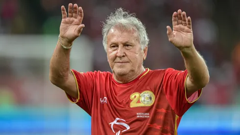 Zico ex-jogador do Flamengo. Foto: Thiago Ribeiro/AGIF