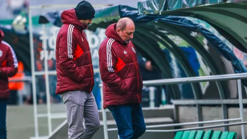 Alessandro Barcellos presidente do Internacional durante partida contra o Juventude. Foto: Giancarlo Santorum/AGIF