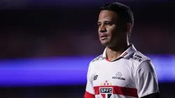 Erick jogador do Sao Paulo durante partida contra o Juventude no estadio Morumbi pelo campeonato Brasileiro A 2024. Foto: Ettore Chiereguini/AGIF