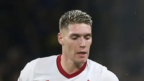 Benjamín Rollheiser, meia-atacante do Benfica - Foto: Daniel Jayo/Getty Images