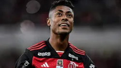 Bruno Henrique durante partida entre Flamengo e Nova Iguaçu, no Maracanã, pela final do Campeonato Carioca 2024.