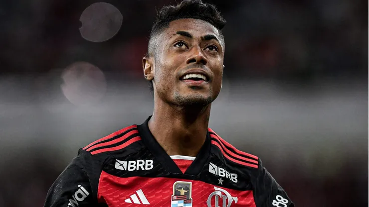 Bruno Henrique durante partida entre Flamengo e Nova Iguaçu, no Maracanã, pela final do Campeonato Carioca 2024.