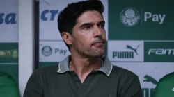 Abel Ferreira durante partida entre Palmeiras e Fluminense, no Allianz Parque, pelo Brasileirão 2024.