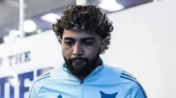 Gabi treinando nos EUA na pré-temporada da Raposa.