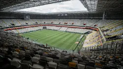 As obras para troca do gramado da Arena MRV segue a todo valor, mas divide opiniões entre os torcedores do Galo