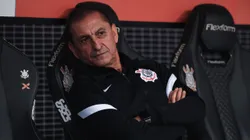 Ramón Díaz durante jogo do Corinthians em 2024