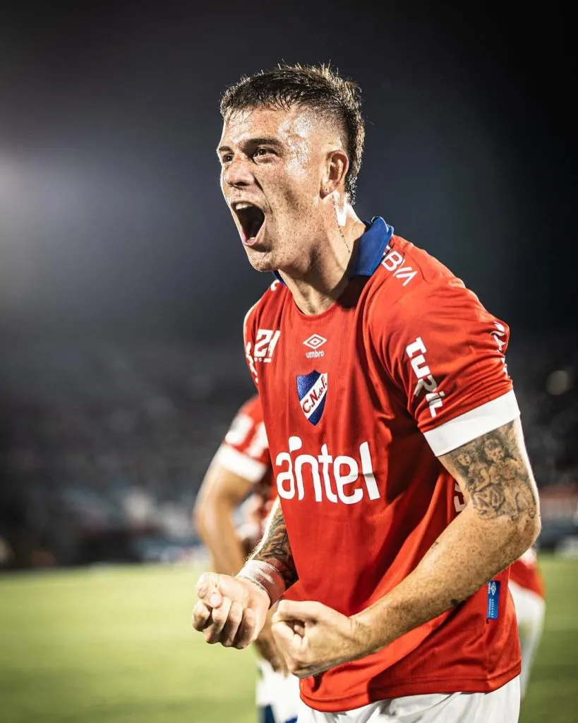Ignacio Ramírez, de 27 anos, passou pelo Nacional (URU) e agora chama a atenção no Newell’s. Foto: Reprodução/Instagram/Colo Ramirez.