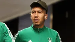 Roberto Firmino antes de partida entre Al-Ittihad e Al-Ahli, pelo Campeonato Saudita. Foto: Yasser Bakhsh