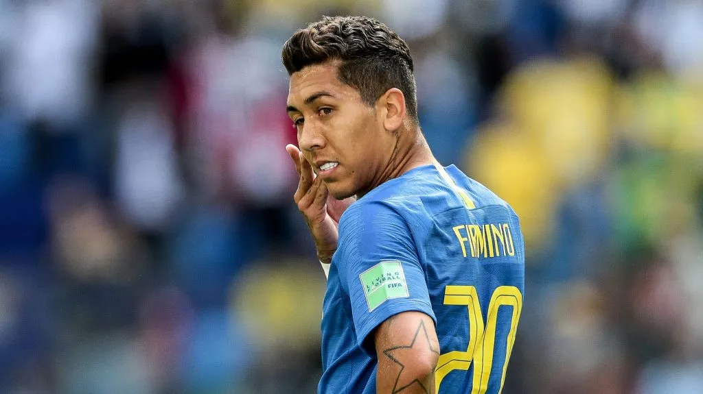 Firmino durante partida. Foto: Ale Cabral/AGIF