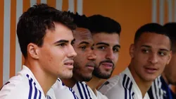 Liziero, volante do São Paulo, em treino