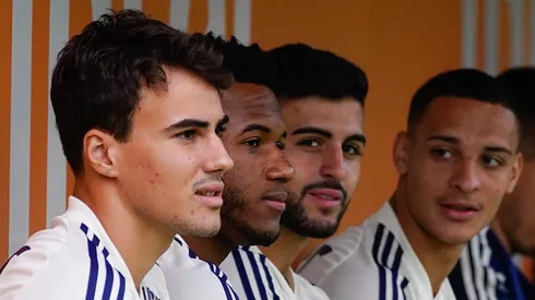 Liziero, volante do São Paulo, em treino