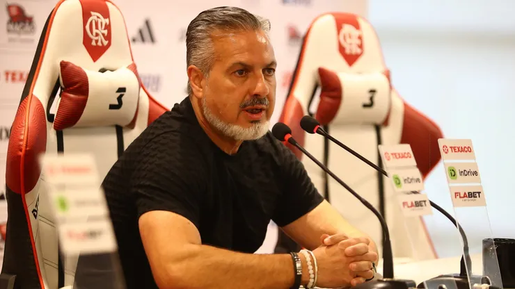José Boto, diretor de futebol do Flamengo. Foto: Gilvan de Souza /CRF