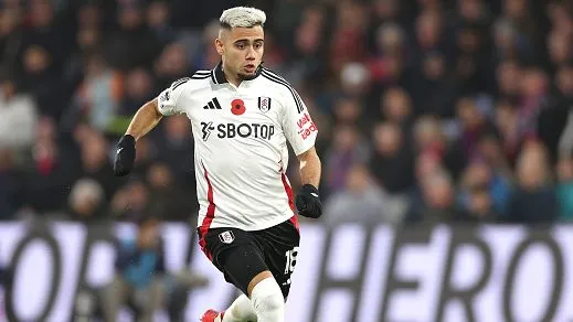 Andreas Pereira durante partida. Foto: Warren Little/Getty Images