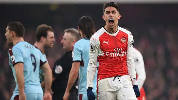 Gabriel Paulista durante partida. Foto: Shaun Botterill/Getty Images