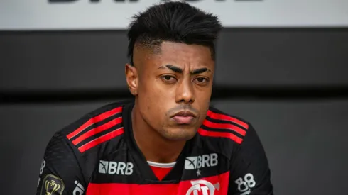 Bruno Henrique tem salário de R$ 1,8 milhão por mês no Flamengo e interessa ao Atlético-MG - Foto: Fernando Moreno/AGIF