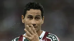 RJ - RIO DE JANEIRO - 16/05/2024 - COPA LIBERTADORES 2024, FLUMINENSE X CERRO PORTENO - Paulo Henrique Ganso jogador do Fluminense durante partida contra o Cerro Porteno no estadio Maracana pelo campeonato Copa Libertadores 2024.
