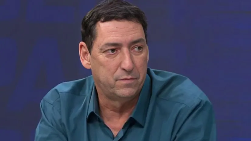 O jornalista PVC. Foto: Reprodução/Sportv