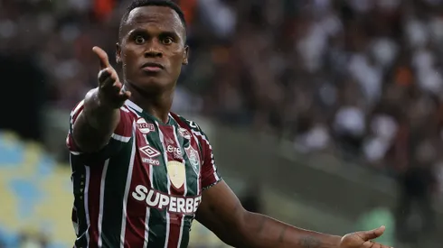 Jhon Arias foi negociado entre Fluminense e Palmeiras (Photo by Wagner Meier/Getty Images)
