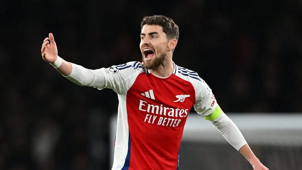 Jorginho em partida do Arsenal diante do Monaco. Photo by Shaun Botterill/Getty Images