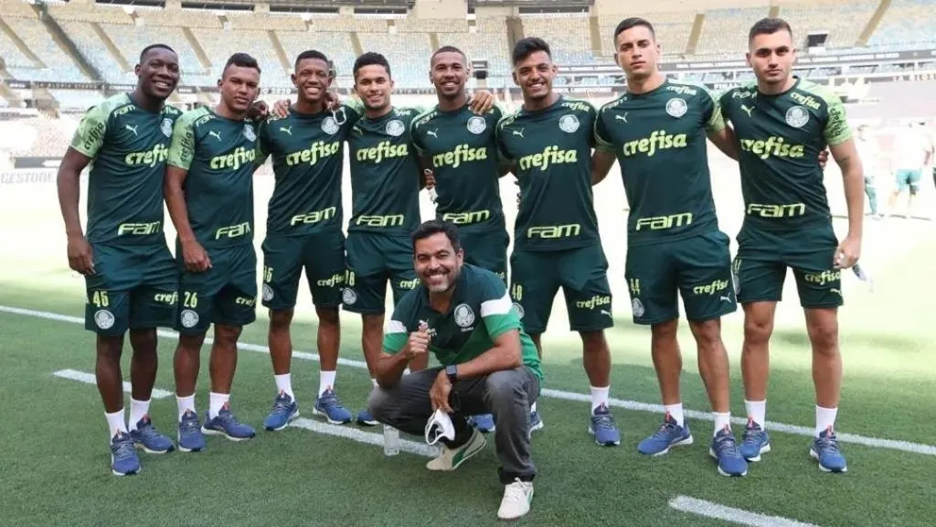 A base do Palmeiras tem surpreendido nos últimos anos com títulos nacionais e internacionais sob a liderança de  JP Sampaio. (Foto: Cesar Greco/Palmeiras)